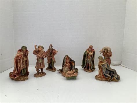 Silvestri nativity set - Find many great new & used options and get the best deals for Vintage Silvestri Nativity Set Iridescent Glass Christmas Original Box at the best online prices at eBay! Free shipping for many products!